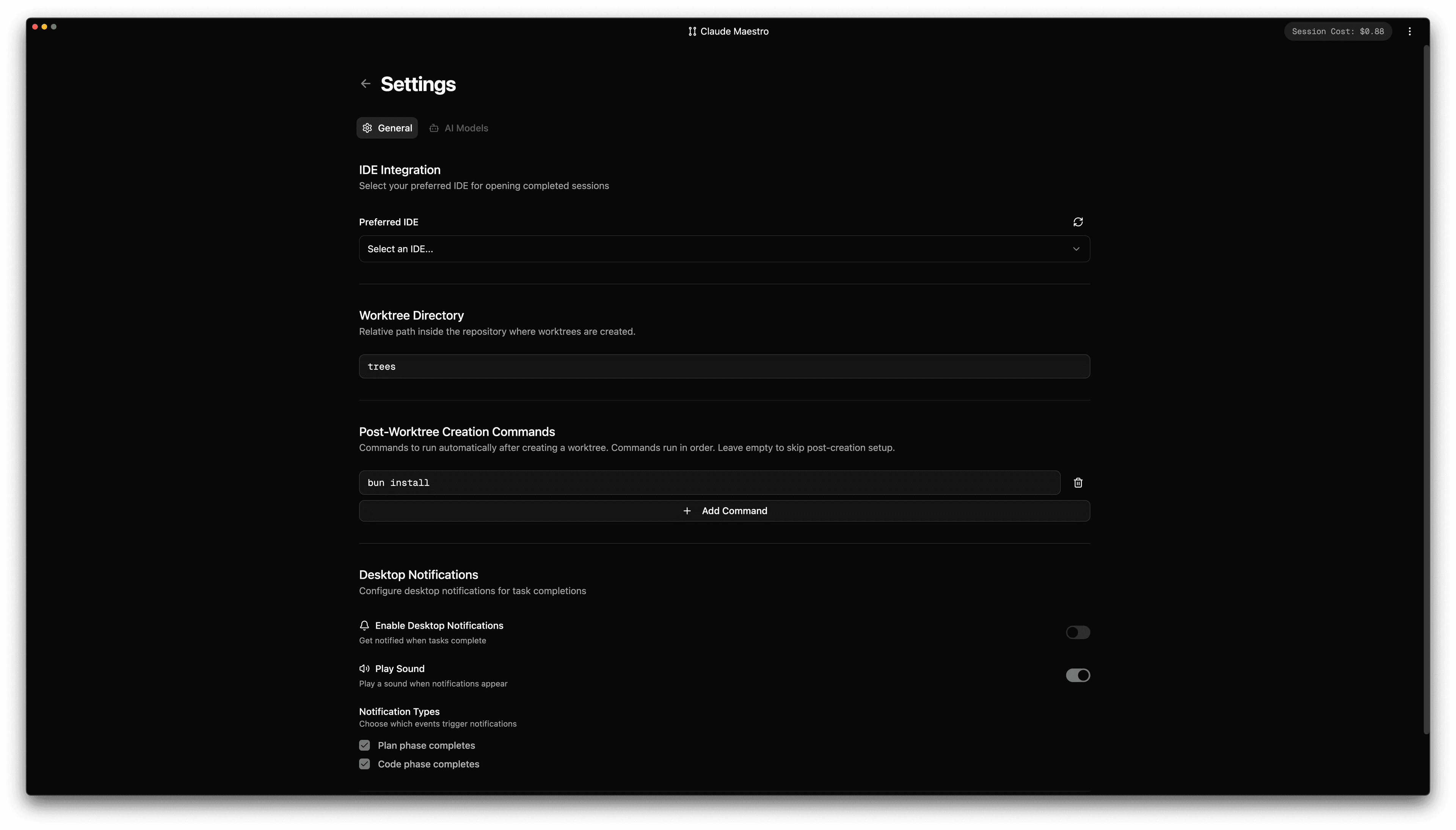 Claude Maestro Screenshot 5